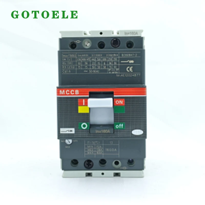 قاطع الدائرة المقولب من سلسلة ABB TMAX 3P 63A - 1600A