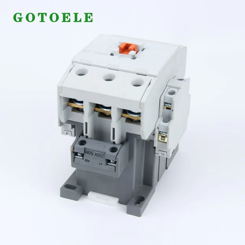 GMC-85 موصل مغناطيسي AC 3P 135A 45KW 2NO+2NC