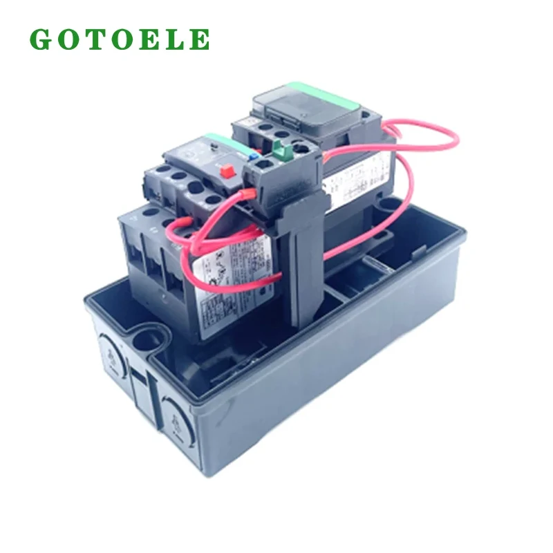 LE1-D09 مشغل محرك مغناطيسي 4KW 5.5HP 20A 3P 1NO+1NC LE1-D09 مشغل محرك مغناطيسي 4KW 5.5HP 20A 3P 1NO+1NC