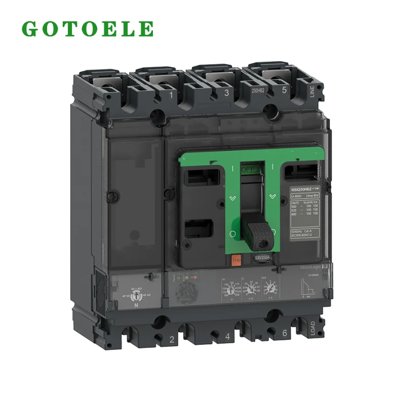 قاطع الدائرة المقولب طراز NSX 3P 63A - 1600A